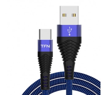 TFN кабель TypeC forza 1.0m blue-black#1519550