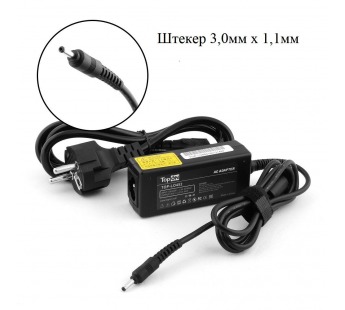 Блок питания импульсный 20,0В 2,25А 45Вт (штекер 3,0мм х 1,1мм., для Lenovo с сетевым шнуром) "TopON#2100699