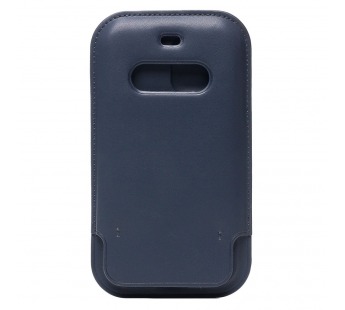 Чехол-конверт - кожаный MSafe для Apple iPhone 12/iPhone 12 Pro (baltic blue)#2055895