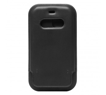 Чехол-конверт - кожаный MSafe для Apple iPhone 12/iPhone 12 Pro (black)#2055894