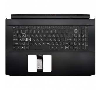 Топ-панель Acer Nitro 5 AN517-52 черная с RGB-подсветкой (GTX1660/RTX2060) широкий шлейф клавиатуры#1830456