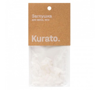 Заглушка для неона 6x12 мм, белый (FN-END-612-WT), шт#2099482