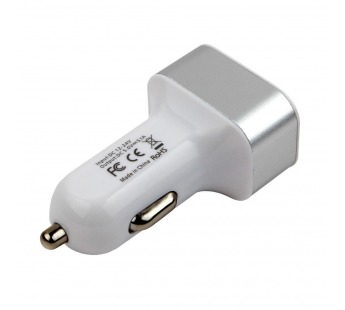 Автомобильный адаптер 3гн. (1гн.USB 5В,1A+ 1гн.USB 5В, 2,0A+1гн.USB 5В, 2,1A) "Cablexpert"#1692112