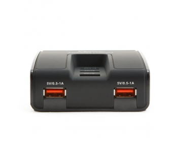Зарядная станция с выходом 5гн.USB 5V, суммарно 5A (чёрный) "Gembird"#1632637