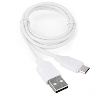 USB кабель для зарядки micro USB "Cablexpert", серия Classic 0.2, белый, коробка, 1м
