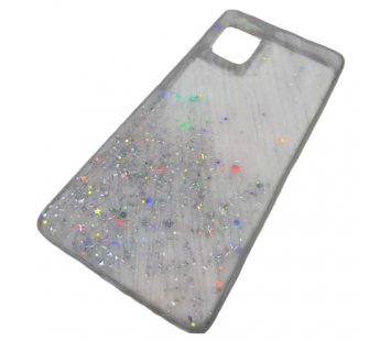                                     Чехол силиконовый Samsung M31 звездопад серебро*#2133761