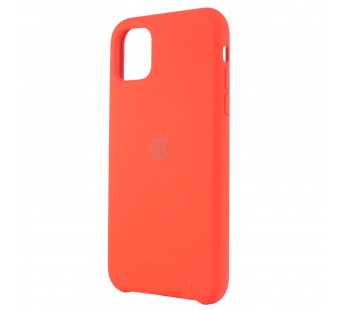 Чехол-накладка Silicone Case с лого для Apple iPhone 11 (014) красный#585716