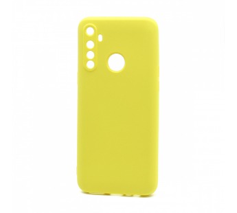 Чехол-накладка Silicone Case NEW ERA для Realme 5/C3 желтый#451528