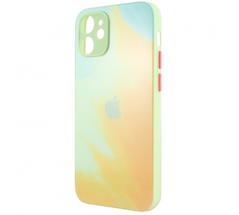 Чехол-накладка SC228 для Apple iPhone 12 mini (light green)#452554