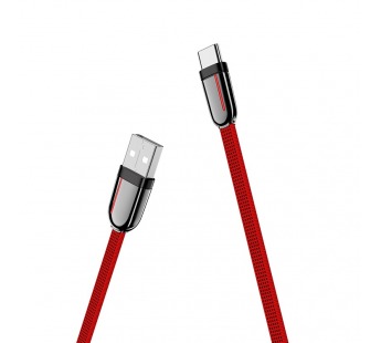 Кабель USB - Type-C HOCO U74 Grand 1.2м, красный#452013