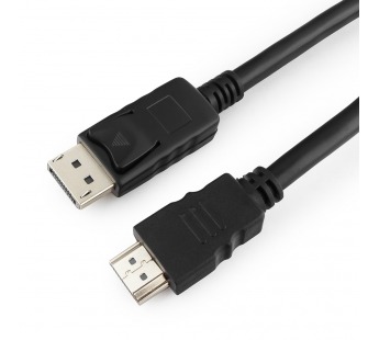 Шнур шт.DisplayPort - шт.HDMI 1.8м 20М/19М "Cablexpert"#1446697