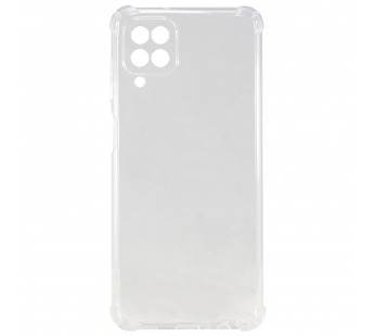 Чехол-накладка противоударный для Samsung Galaxy A12/M12 прозрачный#457421
