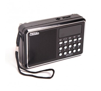 Радиоприёмник "Сигнал" РП-221 (Акб.400 mAh, USB, microSD, дисплей)#2126453