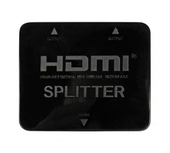 Делитель HDMI 1гн. вход - 2гн. выход (пластиковый корпус) "Rexant"#810357