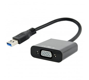 Конвертер шт. USB 3.0 -  гн. VGA "Cablexpert"#810368