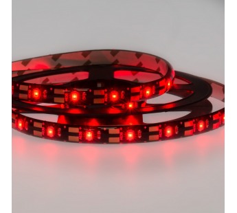 Лента LED  с USB коннектором 5В, 8мм, IP65, SMD 2835, 60 LED на 1м (красный) "Lamper"