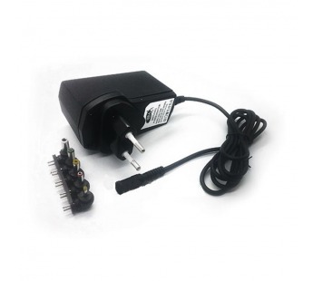 Блок питания импульсный универсальный "Eleca" EASi - 12200 12V, 2A (5 переходников)#2121768