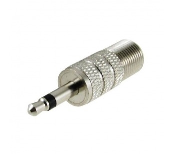 Штекер 3,5 мм - гн.F моно (металл)#2079322