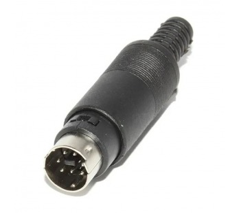 Штекер mini DIN 7 pin на кабель