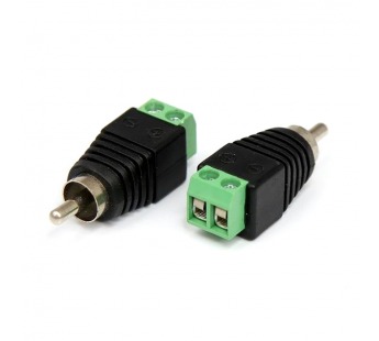 Штекер тюльпан с клеммной колодкой#717546