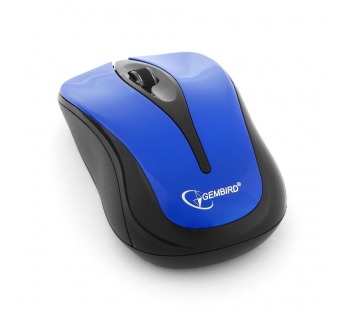 Мышь компьютерная беспроводная "Gembird" MUSW-325-B, 2кн.+колесо кнопка, 1000DPI, 2.4ГГц#454273