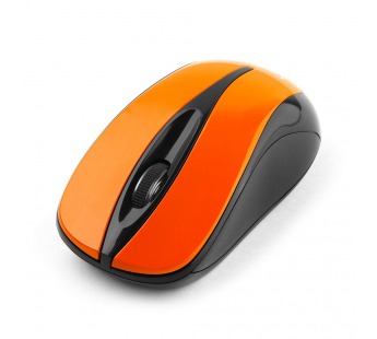 Мышь компьютерная беспроводная "Gembird" MUSW-325-O, 2кн.+колесо кнопка, 1000DPI, 2.4ГГц (оранжевый)#454275