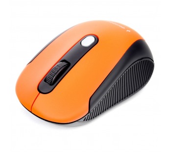 Мышь компьютерная беспроводная "Gembird" MUSW-420-3, 4кн.+колесо кнопка, 1600DPI, 2.4ГГц (оранжевый)#454301