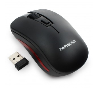 Мышь компьютерная игровая "Гарнизон" GMW-420, чип-X2, 3кн.+колесо кнопка, 1600DPI (чёрный)#454253