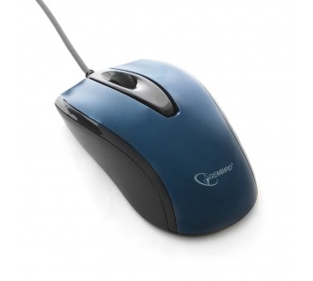 Мышь компьютерная "Gembird" MOP-405-B, USB, 2кн.+колесо кнопка, 1000DPI, кабель 1,45м (чёрный)#454138