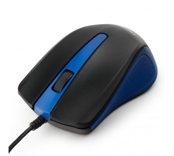 Мышь компьютерная "Гарнизон" GM-105B, USB, 2кн.+колесо кнопка, 800DPI, чип-X (синий)#454158