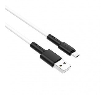 Кабель USB - Micro BOROFONE BX31 (белый) 1м#1831425