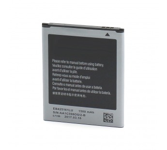 Аккумулятор (батарея) EB425161LU 1500 мАч для Samsung Galaxy i8160/i8190/S7562 блистер#1752405