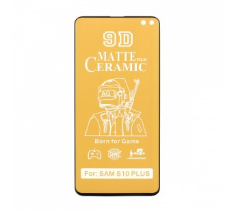 Защитная пленка Ceramic для Samsung Galaxy S10 Plus матовая тех. пак#577538