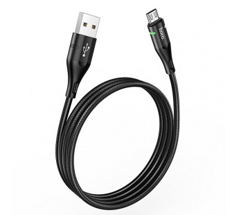 Кабель USB - micro USB HOCO "Premium" U93 (120см) черный#1640799
