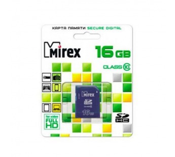 Карта памяти SDHC 16GB Mirex Class 10#2091988