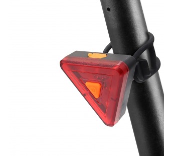 Аксессуары для велосипеда и самоката - стоп фонарь 108 треугольник 200 mAh#1972170