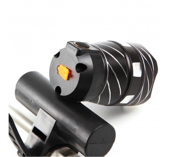 Аксессуары для велосипеда и самоката - фонарь для велосипеда 887 (black) 1200 mAh#457307