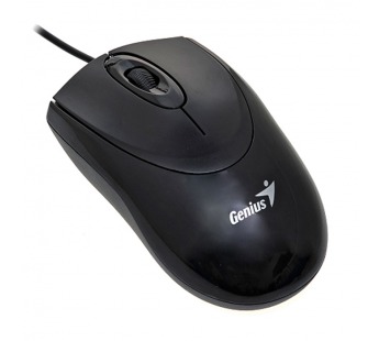 Мышь компьютерная проводная Genius G-4110 (цвет чёрный, в коробочке)#459224
