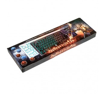 Клавиатура Dialog KGK-16U BLACK Gan-Kata - игровая с RGB-подсветкой, USB, черная#1882814
