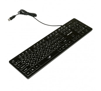 Клавиатура Dialog KGK-17U BLACK Gan-Kata - игровая с RGB-подсветкой, USB, черная#1915064