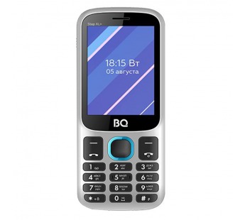 Мобильный телефон BQM-2820 Step XL+ White+blue#469632