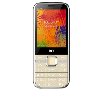 Мобильный телефон BQM-2838 Art XL+ Gold#466841