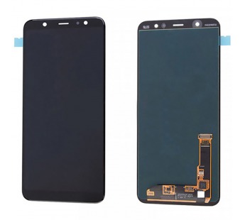 Дисплей для Samsung A600F (A6 2018) в сборе с тачскрином Черный - (In-Cell)#1813744
