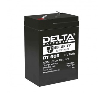 Аккумулятор  6V,  6,0 Ah "Delta"#2118259