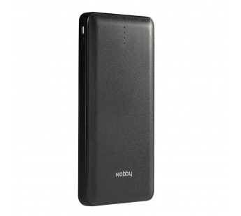 Внешний аккумулятор Slim 026-001, Nobby, 10000 мАч, USB 2.1А, черный#164011