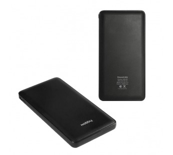 Внешний аккумулятор Slim 026-001, Nobby, 10000 мАч, USB 2.1А, черный#164012
