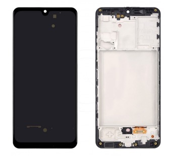 Дисплей для Samsung A315F Galaxy A31 в рамке + тачскрин (черный) (OLED)#1853934