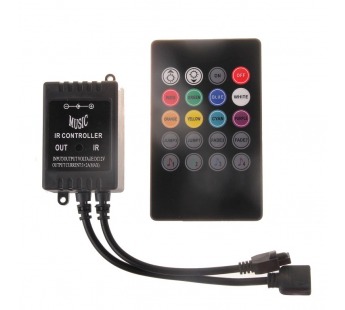 Контроллер КР-309 RGB (пластик, IP20, Music), шт#702895