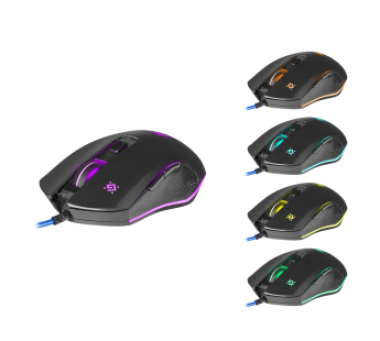 Игровой набор Defender Singularity MKP-118 мышь+клавиатура+ковер#544250