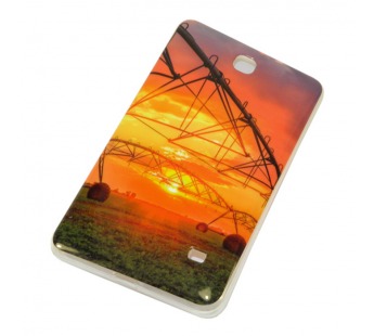 Чехол-накладка Pictures силикон для Samsung Galaxy Tab 4 7.0 T230 (005)#577379